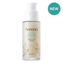 Aveeno Calm & Restore Triple Oat Serum 30mL white