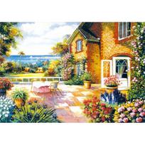 [Ravensburger] 1000 Piece Wooden Jigsaw Puzzle: Garden Full of Beauty - WPK1000-12 yellow