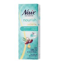 Nair Sensitive plaukų šalinimo kremas kūnui duše, 200 ml, 1 vnt. white