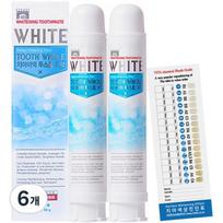 Toothhole White Whitening Toothpaste, 80g, 6 pcs. blue