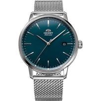 ORIENT Unisex RN-AC0E06E (Contemporary) Round Watch Silver Stainless Steel Analog