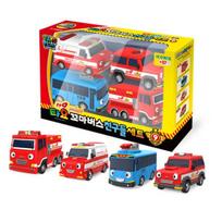Tayo Special Little Bus Friends Set 9 Part, Korėjietiški žaislai yellow