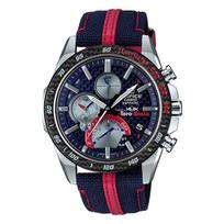 Casio Edifice EQB-1000TR-2AJR Scuderia Toro Rosso riboto leidimo Bluetooth saulės energija maitinamas laikrodis Mėlynas Sidabrinis Japonijos vidaus rinkai Originalus