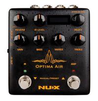 NUX Optima Air Acoustic Simulator Guitar Pedal black