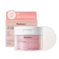 Biodance Geliniai dažai Pads 60 lapų, pasirinkite 2 tipus (Kolagenas / Ceranolis) Collagen gel toner pads 60 sheets white