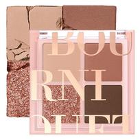 Bouquet Garni Mood Blending Eyeshadow Palette 6.9g, 01 Rosy Cozy, 1 piece beige