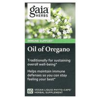 Oregano Oil, Vegan Liquid Phyto-Caps 60 Tablets