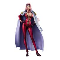 Megahouse One Piece Black Cage Hina Pirate Portrait Collector Figure - - (Limited Edition) gray
