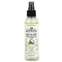 JR Watkins, kūno aliejaus migla, kokosų ir medaus, 6 fl uncijos (177 ml) white