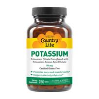 Potassium 99 mg, 250 Tablets
