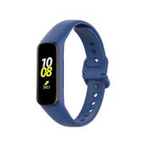 Skirta Samsung Galaxy Fit 2 Smart laikrodžio apyrankei Minkšto silikoninio dirželio apyrankės pakeitimo apyrankė, skirta Samsung Galaxy Fit 2 SM-R220 Correa For Galaxy Fit2 R220 blue