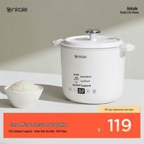 Ankale Multi-function Electric Cooker & Hot Pot CN plug (adapter included) white