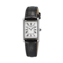 Seiko SWR107P1 Analog Watch with Leather Strap Women's gray