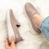 Skechers moteriški laisvalaikio batai 15600-TPE 8.5 pilkšvai ruda