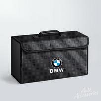 Anglies pluošto automobilio bagažinės kelioninė laikymo dėžė Didelė laikymo dėklas BMW E46 E90 E60 F30 F10 E39 E36 F20 E87 E90 E70 E91 E30 lipdukas