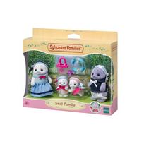 Sylvanian FamiliesSylvanian Families 5759 Seal Family Collectible Figure Set beige
