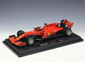 Brago 1/18 Scale Model Car Ferrari F1 2019 #16 Charles Leclerc red