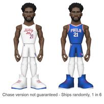 NBA Joel Embiid 12  vinilo aukso chase laivai 1 iš 6