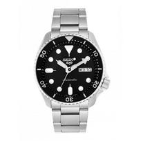 SEIKO vyriškas analoginis automatinis laikrodis 5 sportinis, juodas, 5K1, 5K1