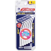 Dental Pro Interdental Brush <L-Shaped> Size 1 (SSS) White DP Interdental L-Shaped Size 1 Dental care (interdental cleaners) brush Interdental Brush