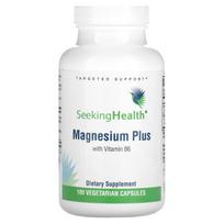 Seeking Health, Magnesium Plus, Vitamin B6, 100 Veggie Capsules