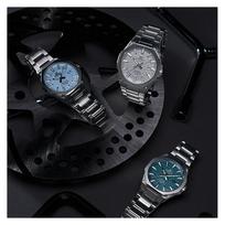 CASIO EDIFICE EFR-S108 serijos paprastas madingas vandeniui atsparus klasikinis itin plonas 3D tekstūros ciferblatas Kvarcinis plieninė apyrankė vyriškas laikrodis EFR-S108DE-2AVUPRcasio-*1 mėlyna