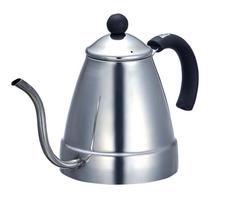 Pearl Metal Coffee Drip Pot 1.4L IH Compatible Stainless Steel Aromatic H-1006 gray