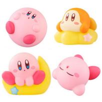 Kirby Figūrėlės Kirby Juosta Juosta Bandai Prekės Draugų Rinkinys 4 Rinkinys korėjietiškas žaislas pink