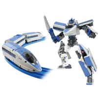 Plarail Šinkansenas transformuojantis robotas Šinkalionas Z Šinkalionas Z 500 Kodama mėlyna