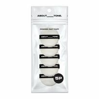 ABOUT_TONE Powder Pack Puff (Black) 5P white