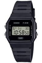 Casio F-91WB-1AJF - Classic - Bio-Plastic - Black juoda