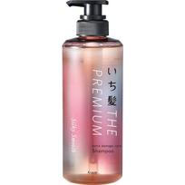 Kracie Ichihair Premium Glotninamasis Šampūnas su Dozatoriumi 480ml Ichikami Premium Šampūnas/kondicionierius (priemoka) Užtepkite atitinkamą kiekį ant plaukų, gerai išputokite
