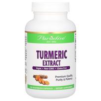 Paradise Herbs, Turmeric Extract, 180 Veggie Capsules