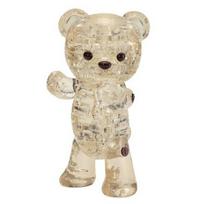 Meškiukas Henry Crystal Puzzle Korėjos 3D galvosūkis beige