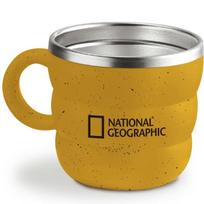 Lilpang Vaikams National Geographic Indaplovėje plaunama Vamzdelis Nerūdijančio plieno rankena Puodelis Safari, Mišrios spalvos, 1 vnt. gray