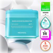 MEDIHEAL Madecassoside Blemish Pad 100 įklotai blue