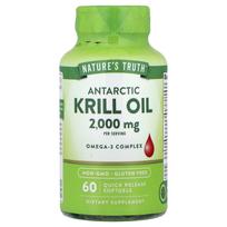 Nature'S Truth, Antarctic Krill Oil, 2,000Mg, 60 Softgels (1,000Mg per Softgel)