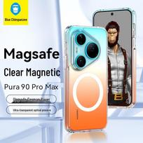 Huawei Pura 90 Pro Max Clear Magnetic Magsafe Case black