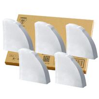 HARIO V60 Coffee Filter for 1 to 2 Cups, 200 Pieces, 40 Pieces x 5 Piece Set gray