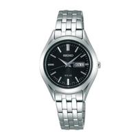 Seiko Women's STPX031 (SPIRIT Solar Women's) Round Watch Silver Stainless Analog