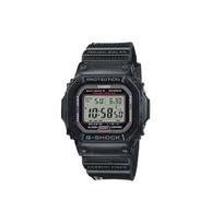 CASIO Vyriškas skaitmeninis serijos pilkas laikrodis GW-S5600U-1JF GW-S5600U-1JF Black Strap black