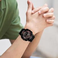 CASIO G-SHOCK Fashionable Classic Quartz Resin Strap Men's Watch Black Dial GD-120TS-1 juoda