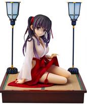 SKYTUBE Komiksas Aun Omori Hinagiku iliustracija Kurehito Misaki mastelis PVC dažyta paruošta figūrėlė 1/6 gray