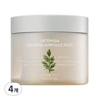 Missha Artemisia Calming Ampoule Pads 225ml, 4 pieces, 50 pieces beige