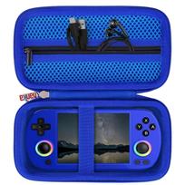 Storage Anbernic RG40XX H Whatsko Ultra Thin Portable Game Console Compatible with Portable Game Blue [Khanka Case] Console, (Case Only) mėlyna