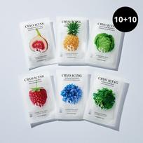 (Gamtos Respublika) [10+10] Kriogeninis ledo kaukės paketas Pore ​​clearing PK2639 gray