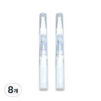 Dantų balinimo gelis  Mom's Poom White Smile , 2g, 8 vnt. white