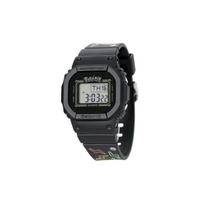 Casio X Pikachu Collaboration 200M Waterproof Quartz Movement Resin Strap Watch Women watches Black BGD-560PKC-1JR Black Dial gray