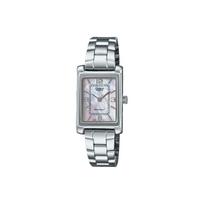 CASIO Women's Standard Series Mother Of Pearl Color Watch LTP-1234DS-4A LTP-1234DS-4A Regular Watch Box gray