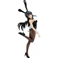 POP UP PARADE Rascal Does Not Dream of Bunny Girl Senpai Mai Sakurajima Nešališka Dažyta Plastikinė Pilna Figūrėlė G94688 black